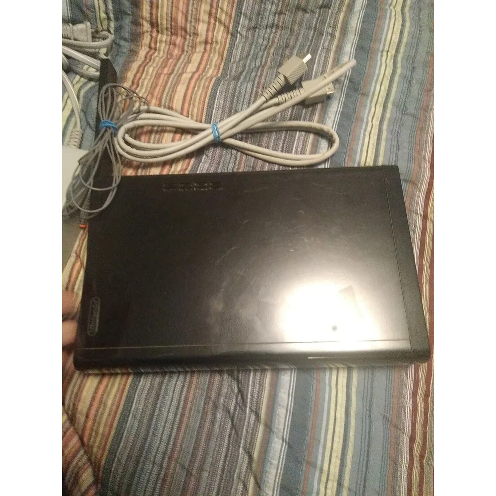 Nintendo Wii U 32GB Black Deluxe Console & Gamepad WUP-101(02) Tested